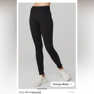 ALO yoga - Seamless High-Waist Ribbed Legging